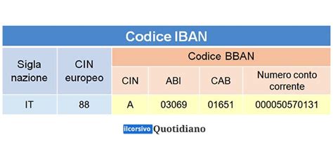 codici iban rischi.